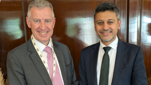 chris molloy ceo of bia and zubir ahmed mpchris molloy ceo of bia and zubir ahmed mp