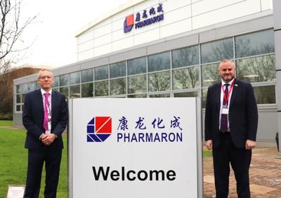 Minister for Health & Secondary Care Visits Pharmaron Gene Therapy