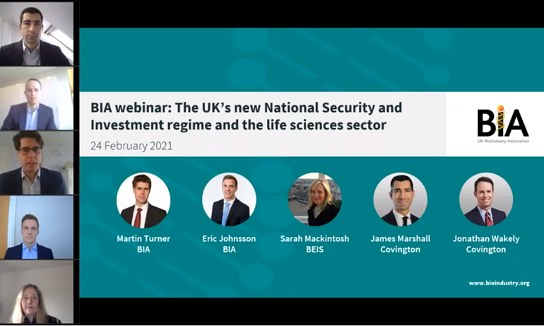 National Security and Investment Bill Webinar 