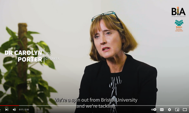 Dr Carolyn Porter on the importance of Women in Biotech