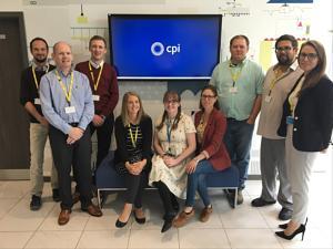 Photo of the BIA MAC LeaP visitors at CPI 