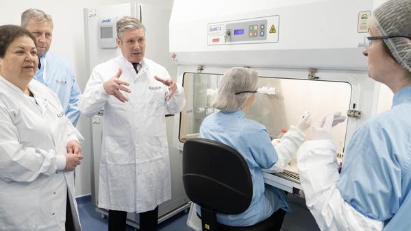 Labour leader Keir Starmer visits BIA member RoslinCT in Edinburgh with Jackie Baillie, Deputy Leader of the Scottish Labour Party - (c) The Times.jpg