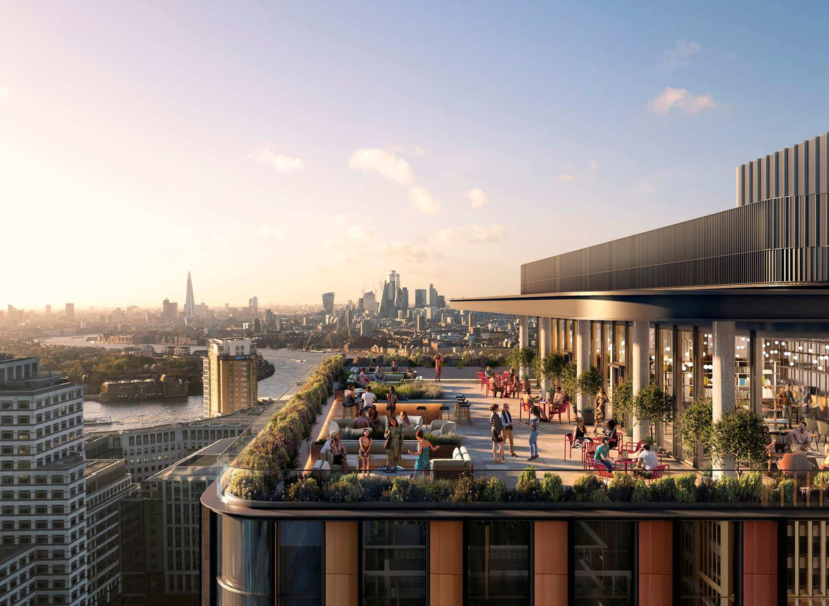 One North Quay rooftop