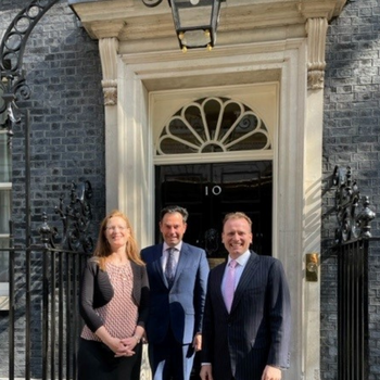 Dan Mahoney, Chair of BIA and UK Life Sciences Investment Envoy, Nerida Scott, Head of Johnson & Johnson Innovation and BIA Board member, and Steve Bates OBE, CEO of BIA