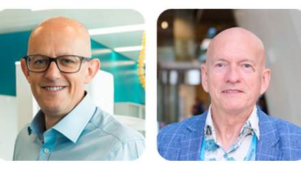 Nei Miller, NRG and David Dexter, Parkinson's UK headshots.png