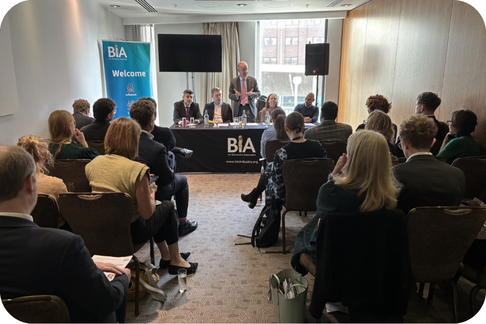 Going Greater with health data, for patients and the economy, panel at Labour Party conference chaired by BIA CEO Chris Molloy