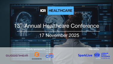 ICR Healthcare and Sponsors 13th Annual Healthcare Conference | BIA