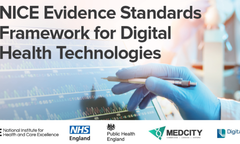 NICE Evidence Standards Framework for Digital Health Technologies