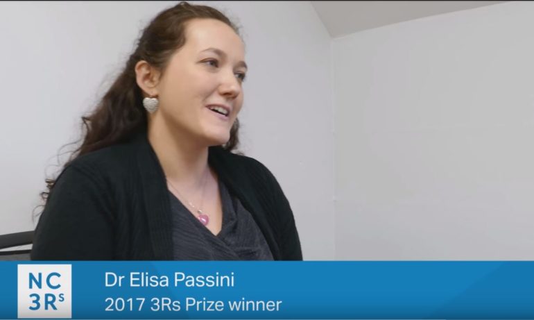 Dr Elisa Passini on winning the 2017 3Rs Prize