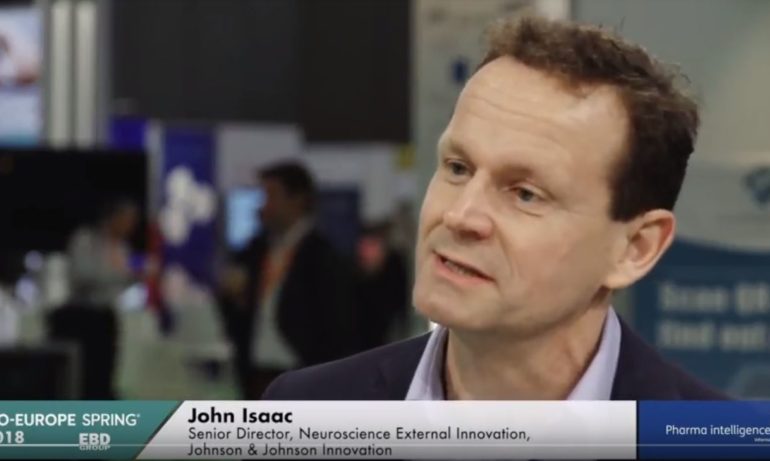 BIO-Europe Spring 2018: J&J Innovation talks CNS partnering and Alzheimer's challenges