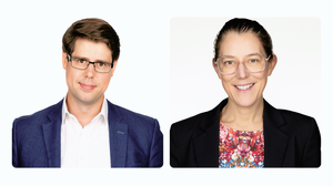 Martin Turner Jane Wall headshots