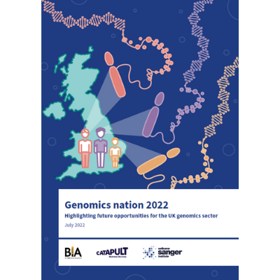 Genomics nation 2022 report cover